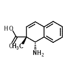 CAS#: 172329-35-0, (1S,2R)-1-Amino-2-Methyl-1,2-Dihydro-2-Naphthalenecarboxylic Acid