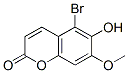CAS 登录号：172427-04-2， 5-溴-6-羟基-7-甲氧基苯并吡喃-2-酮