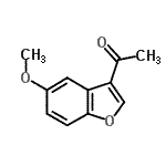 CAS 登录号：17249-69-3， 1-(5-甲氧基-1-苯并呋喃-3-基)乙酮