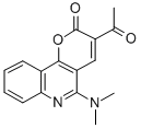 CAS#: 172753-39-8, 3-Acetyl-5-Dimethylaminopyrano[5,6-c]Quinolin-2-One