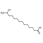 CAS#: 17278-73-8, 13-Hydroxytetradecanoic Acid