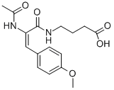 CAS 登录号：172798-51-5， 4-[[(Z)-2-乙酰氨基-3-(4-甲氧基苯基)丙-2-烯酰基]氨基]丁酸