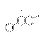 CAS#: 17282-72-3, 6-Chloro-2-Phenyl-4-Quinolinol