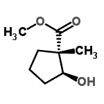 CAS#: 172825-20-6, Methyl (1S,2S)-2-Hydroxy-1-Methylcyclopentanecarboxylate