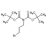 CAS 登录号：172846-33-2， 二(2-甲基-2-丙基)(3-溴丙基)亚氨代二碳酸酯
