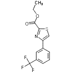 CAS#: 172848-59-8, Ethyl 4-[3-(Trifluoromethyl)Phenyl]-1,3-Thiazole-2-Carboxylate
