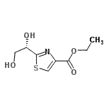 CAS#: 172952-26-0, Ethyl 2-[(1S)-1,2-Dihydroxyethyl]-1,3-Thiazole-4-Carboxylate