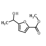 CAS#: 172969-54-9, Methyl 5-(1-Hydroxyethyl)-2-Furoate