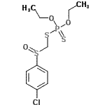 CAS#: 17297-40-4, S-{[(4-Chlorophenyl)Sulfinyl]Methyl} O,O-Diethyl Phosphorodithioate