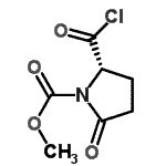 CAS#: 172988-55-5, Methyl (2S)-2-(Chlorocarbonyl)-5-Oxo-1-Pyrrolidinecarboxylate