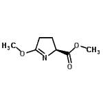 CAS#: 173142-47-7, Methyl (2S)-5-Methoxy-3,4-Dihydro-2H-Pyrrole-2-Carboxylate