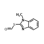 CAS#: 173156-74-6, S-(1-Methyl-1H-Benzimidazol-2-Yl) Thioformate