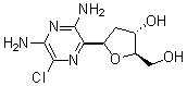 CAS#: 173256-61-6, (1R)-1,4-Anhydro-2-Deoxy-1-C-(3,5-Diamino-6-Chloropyrazinyl)-D-Erythro-Pentitol