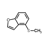 CAS#: 173306-92-8, 4-(Methylsulfanyl)-1-Benzofuran