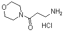 CAS#: 173336-90-8, 3-Amino-1-(4-Morpholinyl)-1-Propanone Hydrochloride (1:1)
