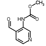CAS#: 173371-35-2, Methyl (4-Formyl-3-Pyridinyl)Carbamate