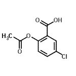 CAS#: 1734-62-9, 2-Acetoxy-5-Chlorobenzoic Acid