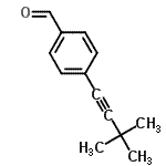 CAS 登录号：173592-71-7， 4-(3,3-二甲基-1-丁炔-1-基)苯甲醛