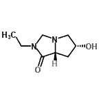 CAS#: 173658-17-8, (6R,7aR)-2-Ethyl-6-Hydroxyhexahydro-1H-Pyrrolo[1,2-c]Imidazol-1-One