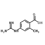 CAS#: 173732-05-3, 4-Carbamimidamido-2-methylbenzoic acid