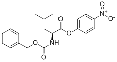 CAS 登录号：1738-87-0， N-[(苯基甲氧基)羰基]-L-亮氨酸 4-硝基苯基酯