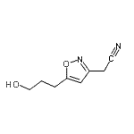 CAS#: 173900-26-0, [5-(3-Hydroxypropyl)-1,2-Oxazol-3-Yl]Acetonitrile