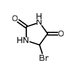 CAS#: 173904-10-4, 5-Bromo-2,4-Imidazolidinedione
