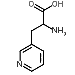 CAS 登录号：1740-24-5， 3-(3-吡啶基)丙氨酸