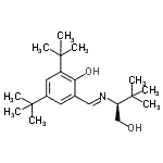 CAS#: 174022-08-3, 2-[(E)-{[(2S)-1-Hydroxy-3,3-Dimethyl-2-Butanyl]Imino}Methyl]-4,6-Bis(2-Methyl-2-Propanyl)Phenol