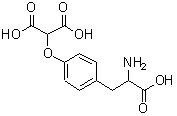 CAS 登录号：174097-31-5， [4-(2-氨基-2-羧基乙基)苯氧基]丙二酸