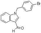 CAS#: 174367-70-5, 1-(4-Bromobenzyl)-1H-Indole-3-Carbaldehyde