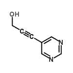CAS 登录号：174456-28-1， 3-(5-嘧啶基)-2-丙炔-1-醇