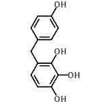 CAS#: 174462-43-2, 4-(4-Hydroxybenzyl)-1,2,3-Benzenetriol