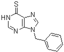 CAS 登录号：17447-84-6， 1,9-二氢-9-(苯基甲基)-6H-嘌呤-6-硫酮