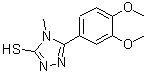 CAS#: 174573-92-3, 5-(3,4-Dimethoxyphenyl)-4-Methyl-4H-1,2,4-Triazole-3-Thiol