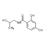 CAS#: 174675-74-2, 2,4-Dihydroxy-N-(2-Hydroxypropyl)Benzamide