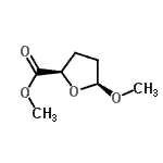 CAS#: 174689-92-0, Methyl (2R,5S)-5-Methoxytetrahydro-2-Furancarboxylate