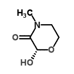 CAS 登录号：174746-93-1， (2S)-2-羟基-4-甲基-3-吗啉酮