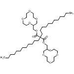 CAS#: 174752-42-2, Bis(1,4,7,10-Tetraoxacyclododecan-2-Ylmethyl) Didodecylmalonate