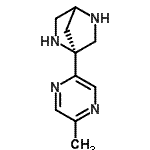 CAS#: 174823-41-7, (1S)-1-(5-Methyl-2-Pyrazinyl)-2,5-Diazabicyclo[2.2.1]Heptane
