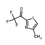 CAS#: 174824-73-8, 2,2,2-Trifluoro-1-(4-Methyl-1,3-Thiazol-2-Yl)Ethanone