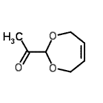 CAS 登录号：174836-64-7， 1-(4,7-二氢-1,3-二氧杂卓-2-基)乙酮