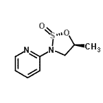 CAS#: 174854-86-5, 2-[(2R,5S)-5-Methyl-2-Oxido-1,2,3-Oxathiazolidin-3-Yl]Pyridine