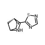 CAS#: 174953-95-8, (1R)-2-(1,2,4-Thiadiazol-5-Yl)-2,5-Diazabicyclo[2.2.1]Heptane