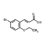 CAS#: 175135-12-3, (2E)-3-(5-Bromo-2-Ethoxyphenyl)Acrylic Acid