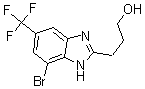CAS#: 175135-16-7, 7-Bromo-5-(Trifluoromethyl)-1H-Benzimidazole-2-Propanol