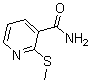 CAS 登录号：175135-28-1， 2-(甲硫基)-3-吡啶甲酰胺