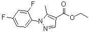 CAS#: 175135-71-4, Ethyl 1-(2,4-Difluorophenyl)-5-Methyl-1H-Pyrazole-4-Carboxylate