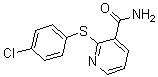 CAS 登录号：175135-82-7， 2-[(4-氯苯基)硫基]-3-吡啶甲酰胺