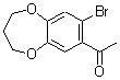CAS#: 175136-35-3, 1-(8-Bromo-3,4-Dihydro-2H-1,5-Benzodioxepin-7-Yl)-Ethanone